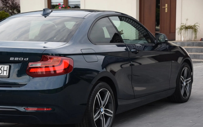BMW Seria 2 cena 54900 przebieg: 217700, rok produkcji 2014 z Siewierz małe 254